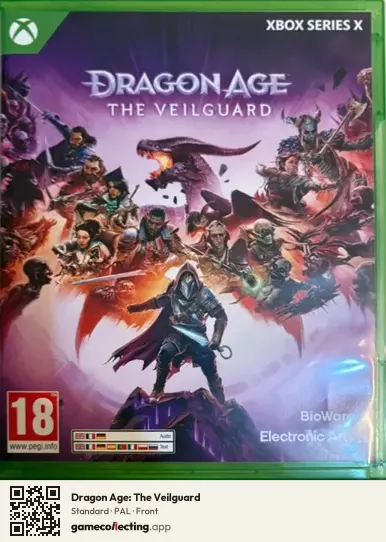 Dragon Age: The Veilguard Xbox Series X, PAL box front