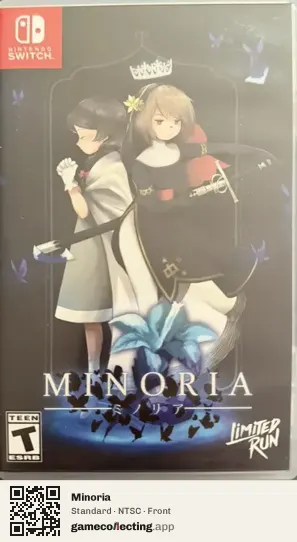 Minoria Nintendo Switch, NTSC box front