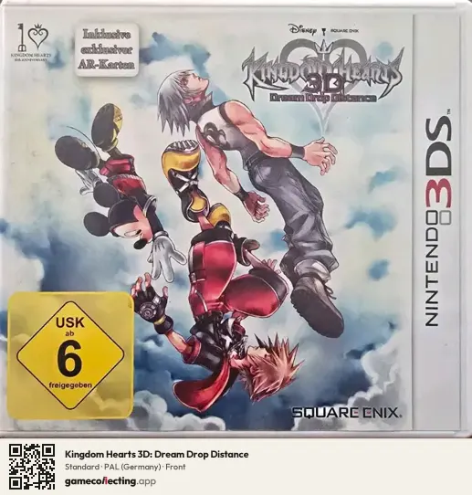Kingdom Hearts 3D: Dream Drop Distance Nintendo 3DS, Germany box front