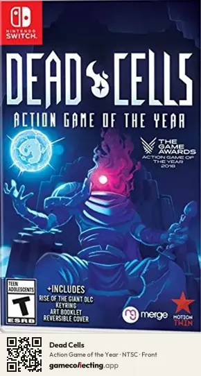Dead Cells Nintendo Switch, NTSC box front