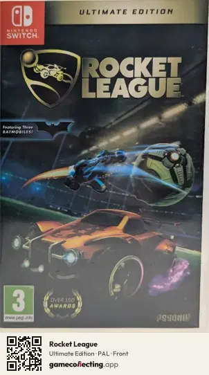 Rocket League Nintendo Switch, PAL box front