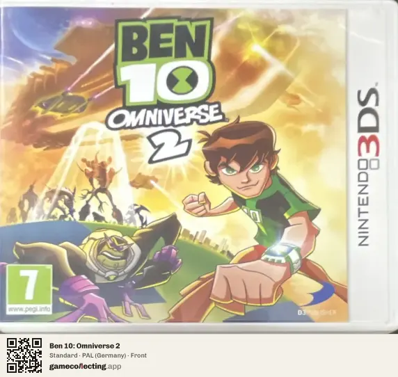 Ben 10: Omniverse 2 Nintendo 3DS, Germany box front