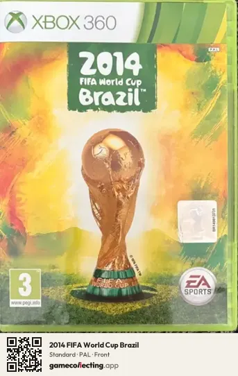2014 FIFA World Cup Brazil Xbox 360, PAL box front