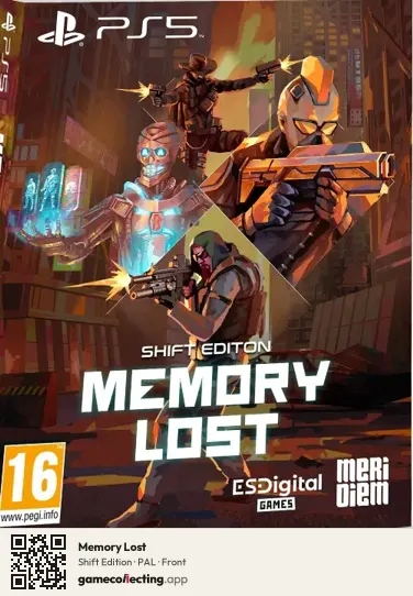 Memory Lost PlayStation 5, PAL box front