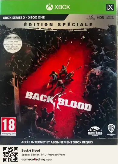 Back 4 Blood Xbox Series X, France box front
