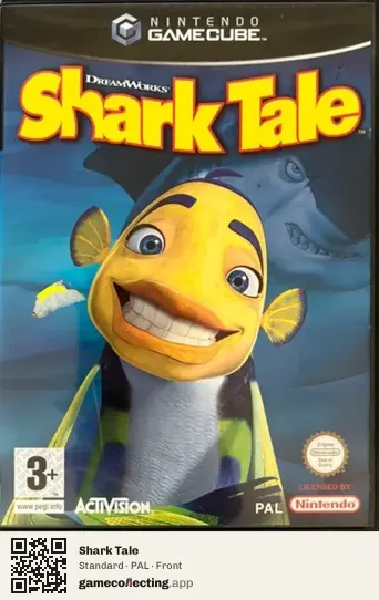 Shark Tale Nintendo GameCube, PAL box front