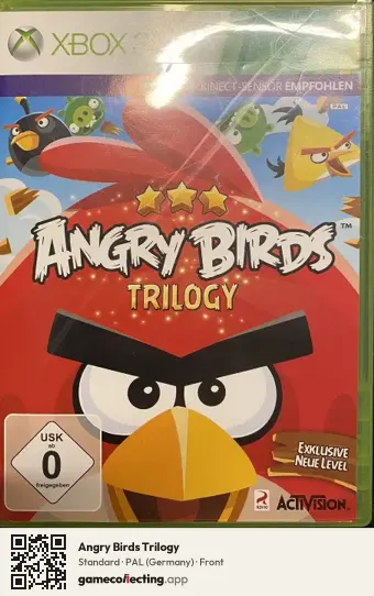 Angry Birds Trilogy Xbox 360, Germany box front