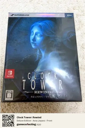 Clock Tower: Rewind Nintendo Switch, Asia box front