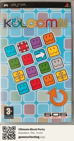 Ultimate Block Party PlayStation Portable, PAL box front