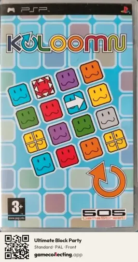 Ultimate Block Party PlayStation Portable, PAL box front