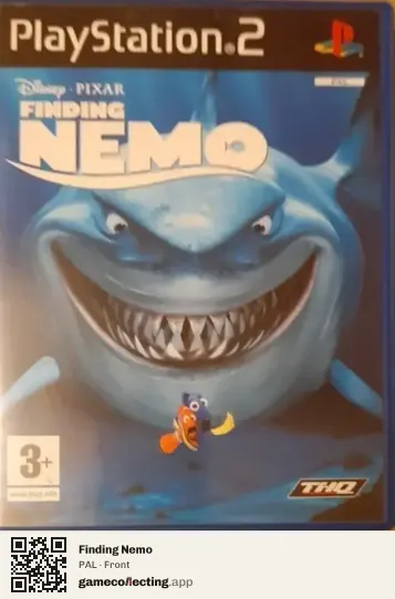 Finding Nemo PlayStation 2, PAL box front