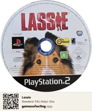 Lassie PlayStation 2, PAL disc