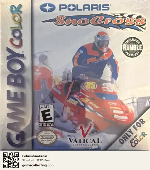 Polaris SnoCross Game Boy Color, NTSC box front
