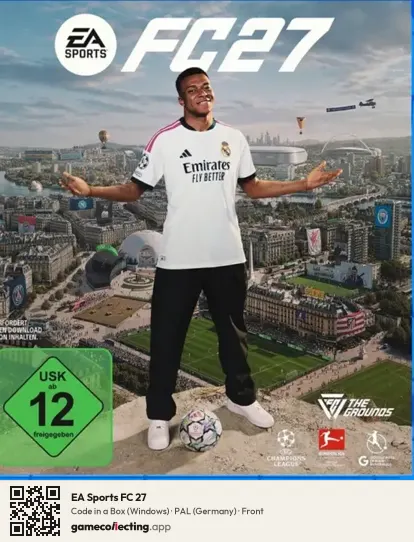 EA Sports FC 27 Computer, Germany box front