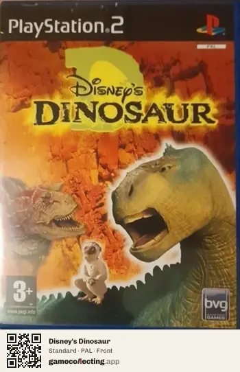 Disney's Dinosaur PlayStation 2, PAL box front