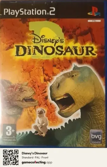 Disney's Dinosaur PlayStation 2, PAL box front