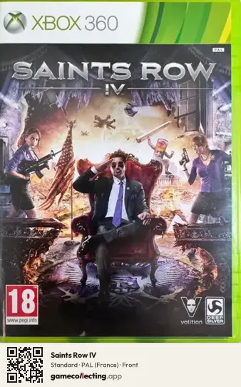 Saints Row IV Xbox 360, France box front