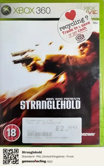 Stranglehold Xbox 360, United Kingdom box front