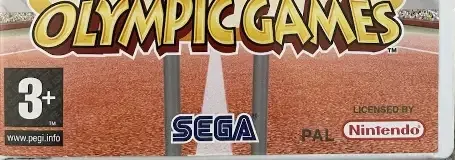 Mario & Sonic at the Olympic Games, the PEGI square on its front