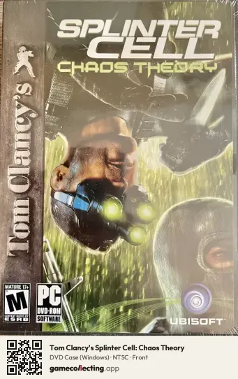 Tom Clancy's Splinter Cell: Chaos Theory Computer, NTSC box front