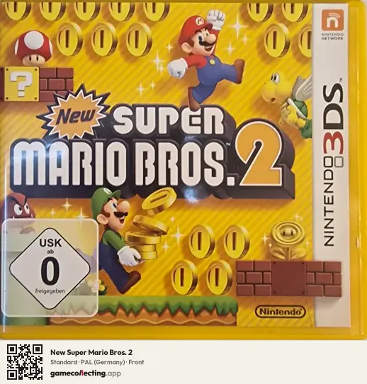 New Super Mario Bros. 2 Nintendo 3DS, Germany box front