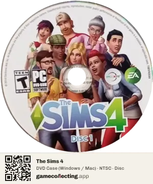 The Sims 4 Computer, NTSC disc