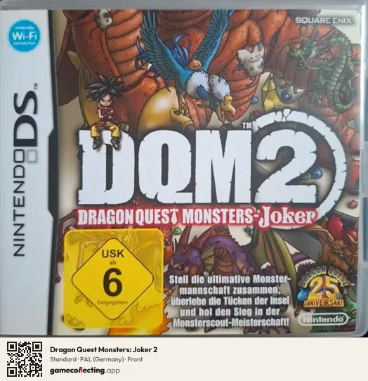 Dragon Quest Monsters: Joker 2 Nintendo DS, Germany box front