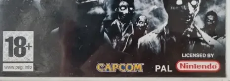 Resident Evil 4, the PEGI square on its front