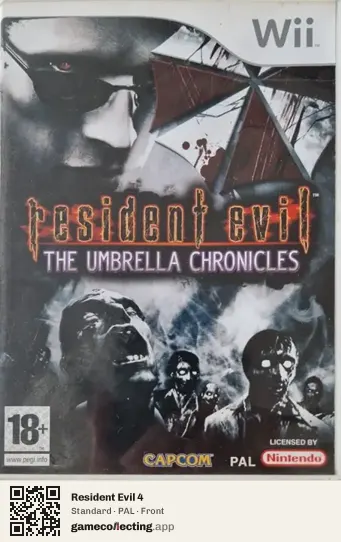 Resident Evil 4 Nintendo Wii, PAL box front