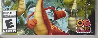 Gigantosaurus: The Game, the ESRB box on its front