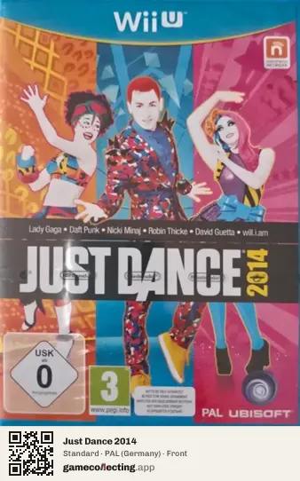 Just Dance 2014 Nintendo Wii U, Germany box front
