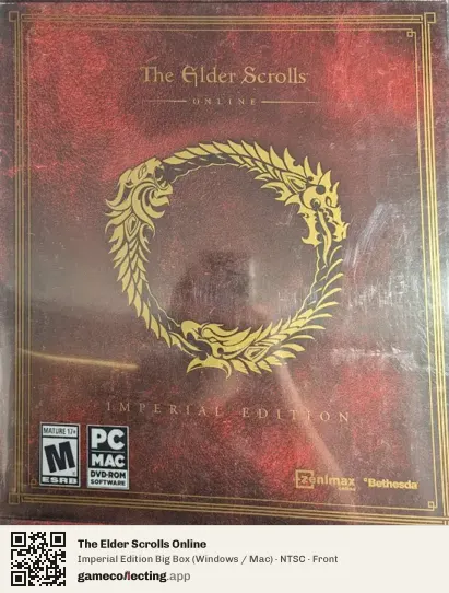 The Elder Scrolls Online Computer, NTSC box front