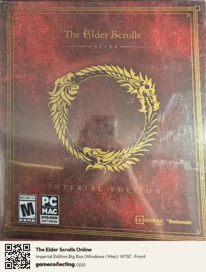 The Elder Scrolls Online Computer, NTSC box front