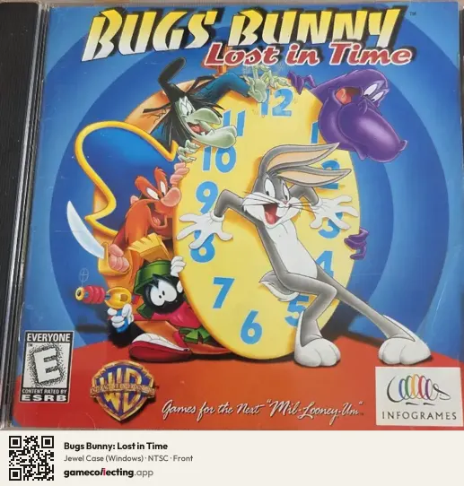 Bugs Bunny: Lost in Time Computer, NTSC box front