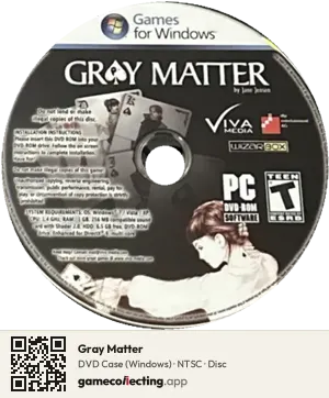Gray Matter Computer, NTSC disc