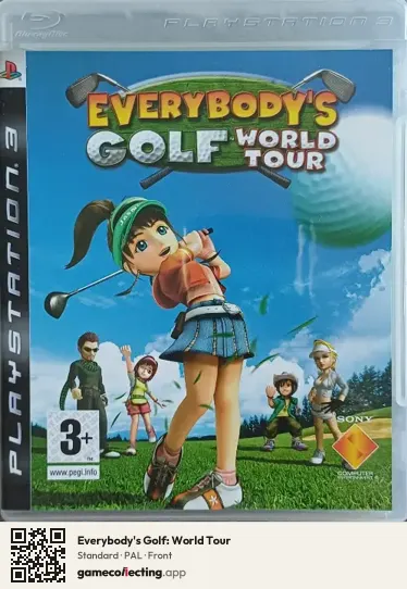 Everybody's Golf: World Tour PlayStation 3, PAL box front
