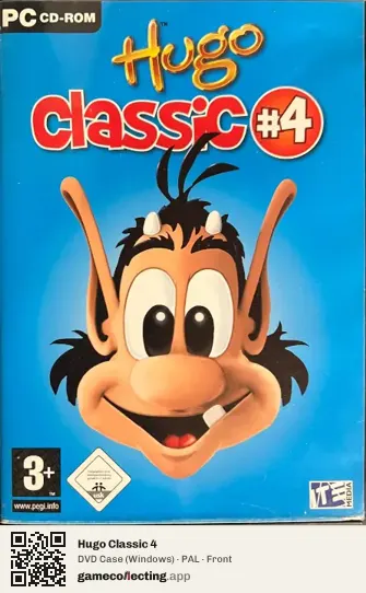 Hugo Classic 4 Computer, PAL box front