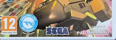 Gunblade NY & LA Machineguns: Arcade Hits Pack, the PEGI square on its front