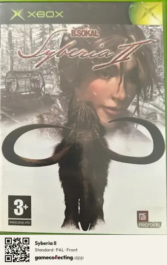 Syberia II Xbox, PAL box front