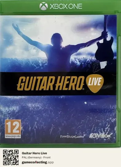 Guitar Hero Live Xbox One, Germany box front