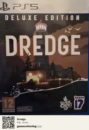 Dredge PlayStation 5, PAL box front