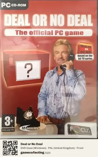 Deal or No Deal Computer, United Kingdom box front