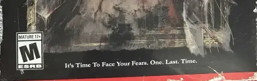 Layers of Fear, the ESRB box on its front