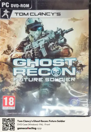 Tom Clancy's Ghost Recon: Future Soldier Computer, PAL box front