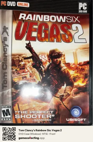 Tom Clancy's Rainbow Six: Vegas 2 Computer, NTSC box front