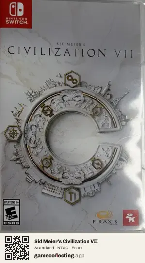 Sid Meier's Civilization VII Nintendo Switch, NTSC box front