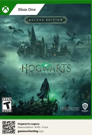 Hogwarts Legacy Xbox One, NTSC box front