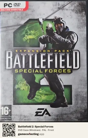 Battlefield 2: Special Forces Computer, PAL box front