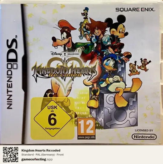 Kingdom Hearts Re:coded Nintendo DS, Germany box front