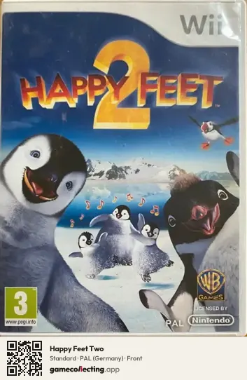 Happy Feet Two Nintendo Wii, Germany box front